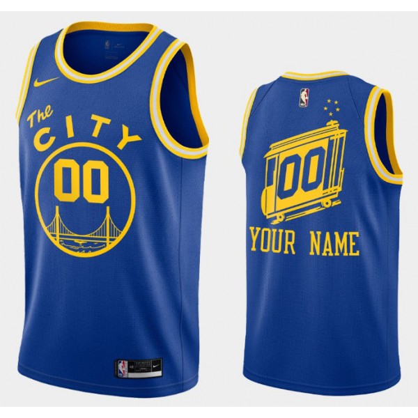 Golden State Warriors Trikot Benutzerdefinierte 2020-2021 Nike Hardwood Classics Swingman - Herren